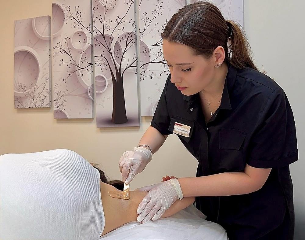 Восковая эпиляция в Алматые на Дону салон Мерси